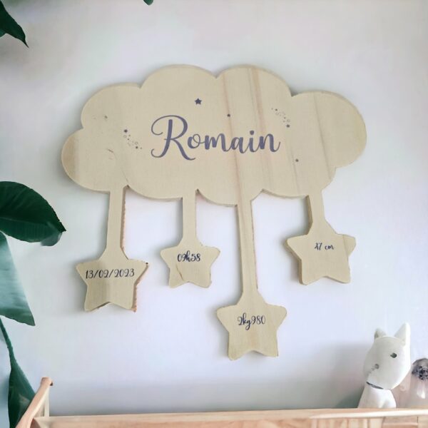 Cadre de naissance nuage – Image 2