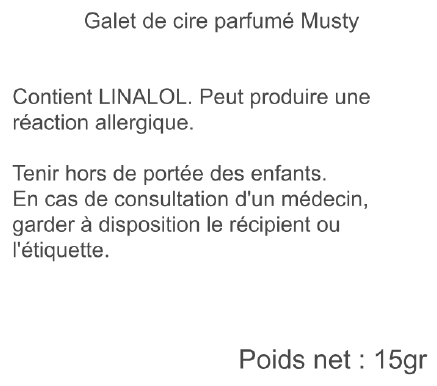 galet musty ugo 15gr