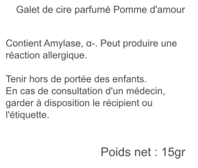 clp galet pomme d'amour tdb